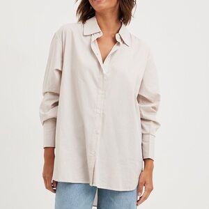 NAKD Striped Button-Up Shirt